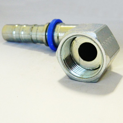 Embout double accroche TEC femelle ORFS 90°