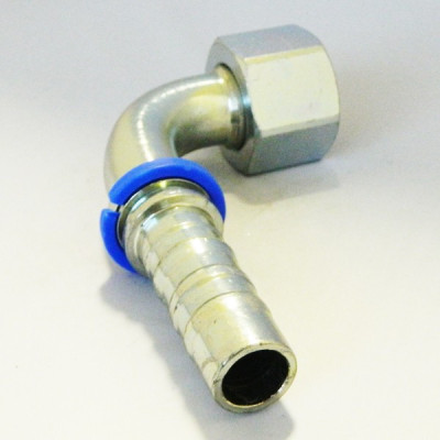 Embout double accroche TEC femelle ORFS 90°