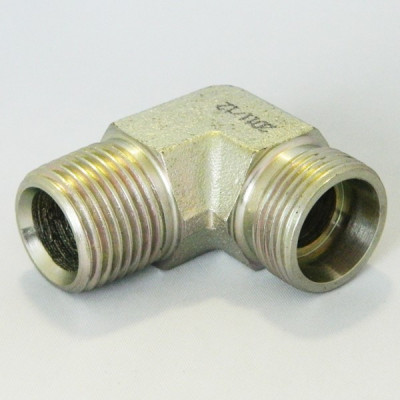 Coude mâle gaz conique série légère