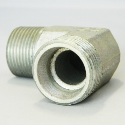 Coude mâle gaz conique série lourde