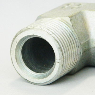 Coude mâle gaz conique série lourde