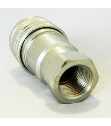 Coupleur femelle à clapet