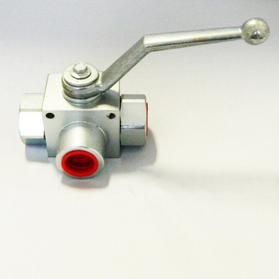 Vannes 3 voies passage en T percées