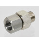 Raccord tournant 3/8"-250 bar fem./male