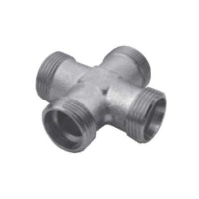 Raccord en croix métrique série lourde