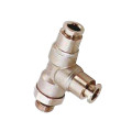 T mâle, piquage latéral, orientable, BSP cylindrique