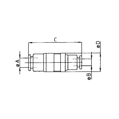 Raccord réduction double
