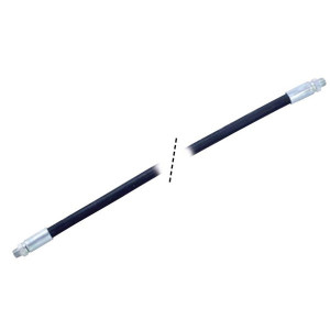 Flexible de graissage tresse métal HP