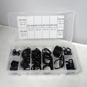 Assortiment De 150 Joints Hydrauliques : Joints Toriques 90 Shore ORFS + Joints Bride SAE 1/2 à 2"