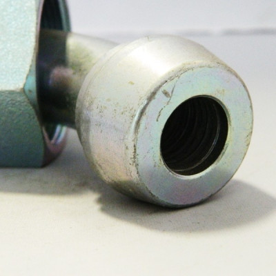 Embout femelle pour tube gaz cône 90°