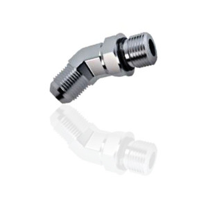 Adapteur MJ X MSAE inox 45°