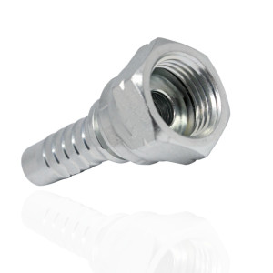 Embout femelle BSP gaz à fond plat inox