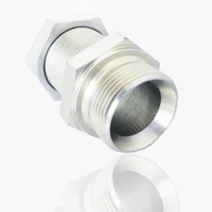 Adapteur passe-cloison MBSP X MBSP CL inox