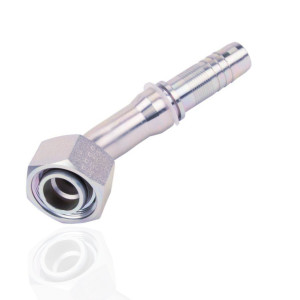 Embout femelle DKOS 45° inox