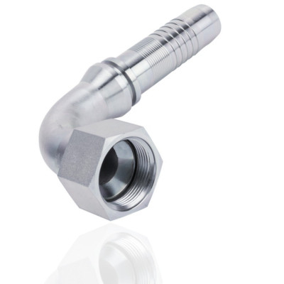 Embout femelle JIC 90° inox