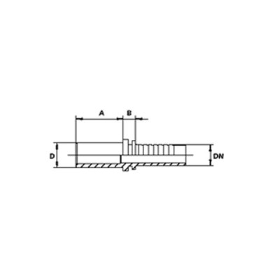 EMBOUT LISSE ELM POUR TUBE METRIQUE