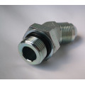 Adaptateur Mâle JIC X Mâle SAE 45°orientable avec joint torique
