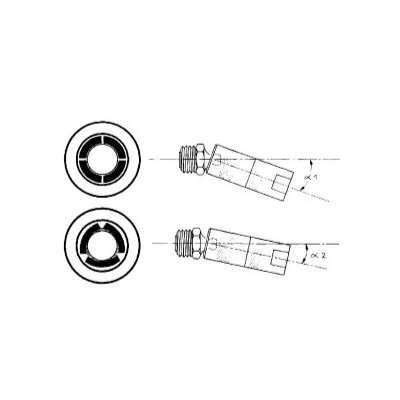 Agrafe hydraulique 4 mors acier