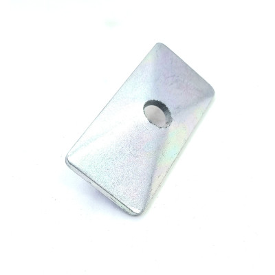 Plaque de couverture pour collier de fixation double