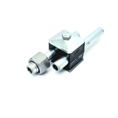 Collier de fixation double complet pour tubes