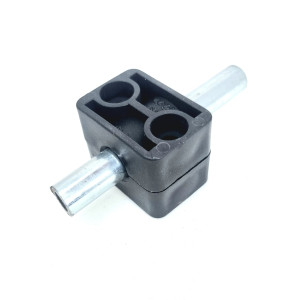 Collier de fixation simple polypropylène pour tube.