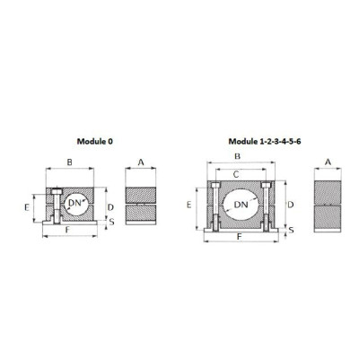 Collier de fixation plaque à souder