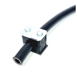 Collier de fixation simple polypropylène complet pour flexibles