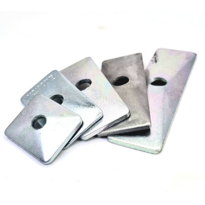 Plaque de couverture pour collier de fixation double