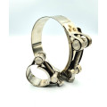 Collier de serrage pour tuyau large Inoxydable