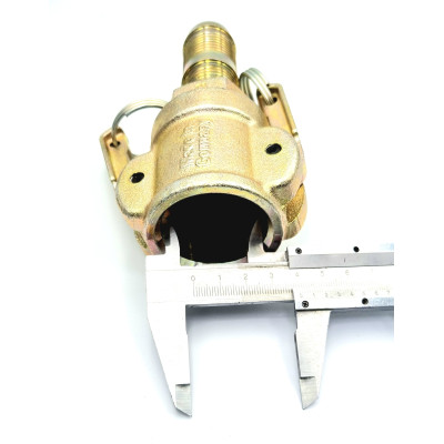 Tuyau flexible pour projection de mortier équipé camlock