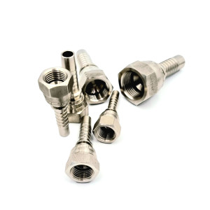 Embout à sertir femelle JIC inox