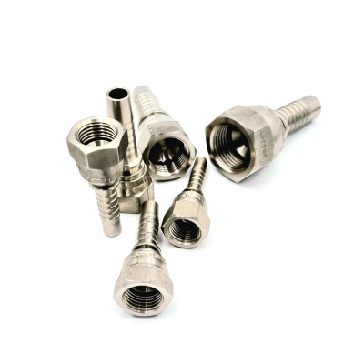 Embout à sertir femelle JIC inox