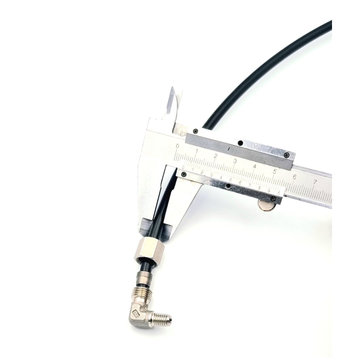 CoCud Raccord de Graissage Droit en Acier Inoxydable | Métrique M6x1mm | Raccord de Graissage Hydraulique - (Pour Remplacer Un Raccord D'Huile Manquant Ou Cassé), 5 Pièces