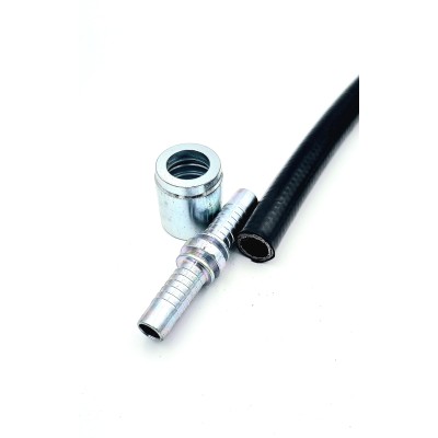 Embout à sertir jonction double pour tuyau