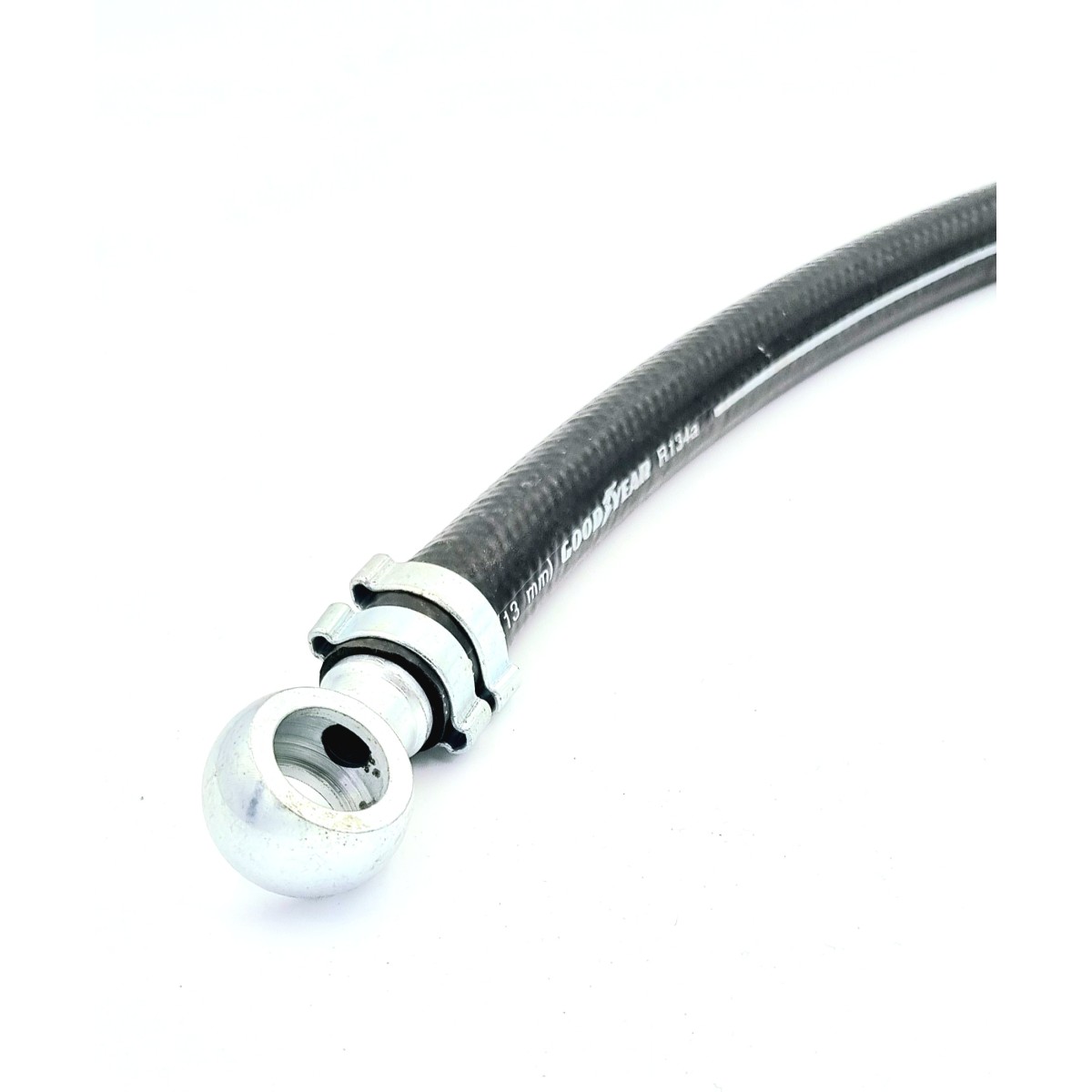 Embout collier de serrage chromé (type EARL) pour durite d'essence 13-16mm  - VC45601A 