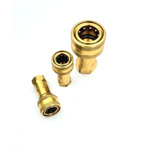 Coupleurs femelle à clapet FASTER Laiton