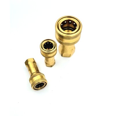 Coupleurs femelle à clapet FASTER Laiton