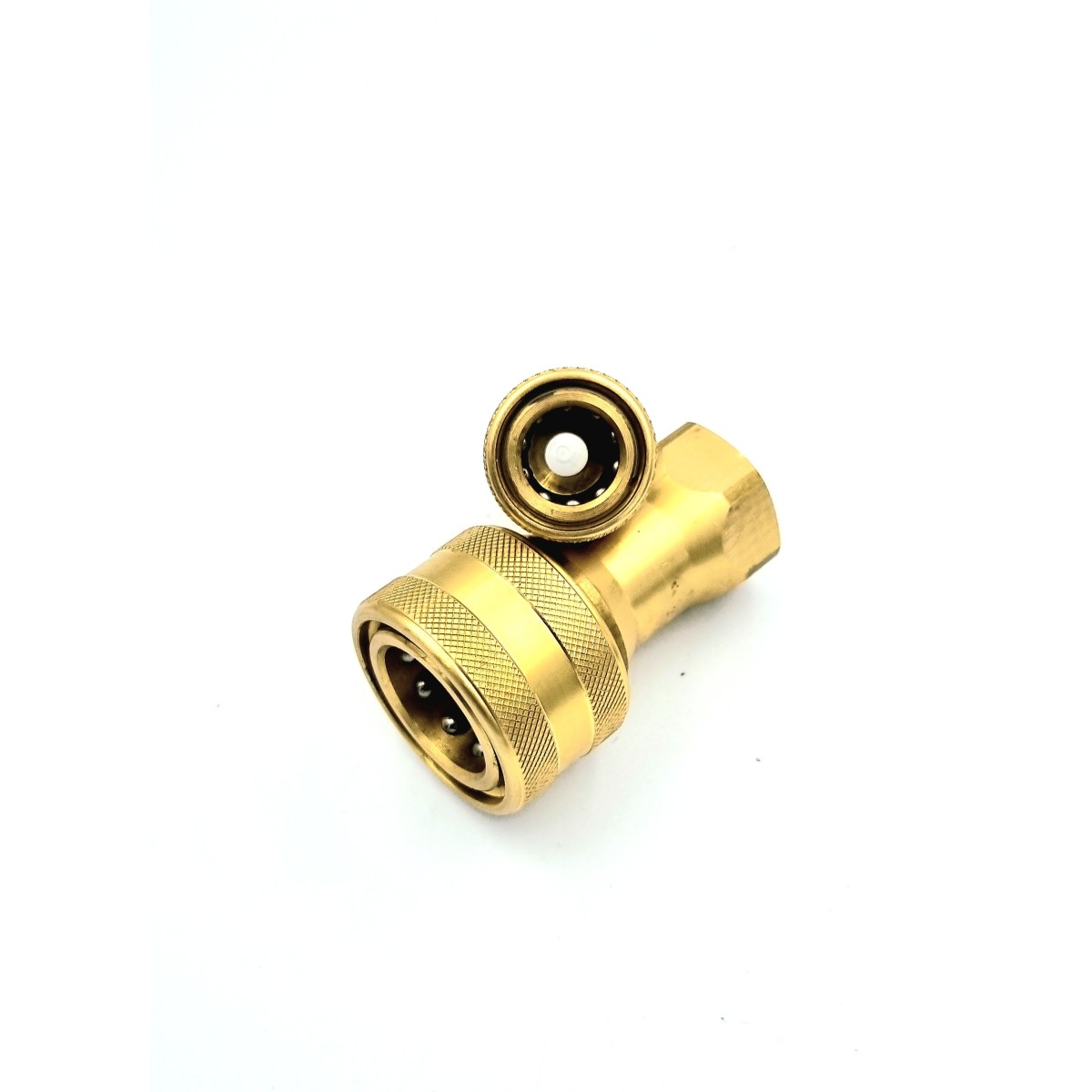 Coupleurs Rapide Laiton M22 Mâle/femelle - Lot De 2, Pour Tuyau Arrosage, Nettoyeur Haute Pression, Plomberie