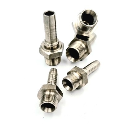 Embouts à sertir mâle BSP inox