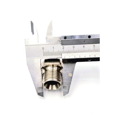 Embout à sertir mâle BSP Inoxydable