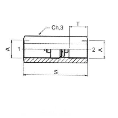 Valves clapet parachute hydraulique