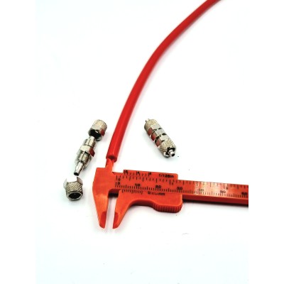 Raccord rapide à visser union double égal pneumatique