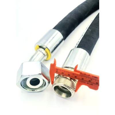 Flexible équipée embouts sertis DKOS série Lourde