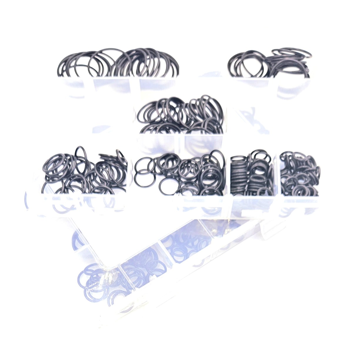 50 Joints Toriques PTFE Blanc - 16x6x0.5 Mm Pour Bobine 6 Mm Moulinets Frein Avant (Fox, Penn, Daiwa, Shimano)