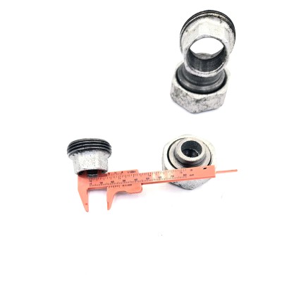 Raccord tournant femelle GAZ acier galvanisé