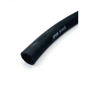 Gaine fendue NOIR en PVC armé pour fibre optique ø20 - Rouleau de 30m