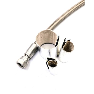 Gaine de protection aluminium refermable Velcro