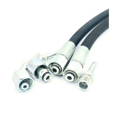 Flexible équipée embouts serti Mâle femelle DKOL série légère