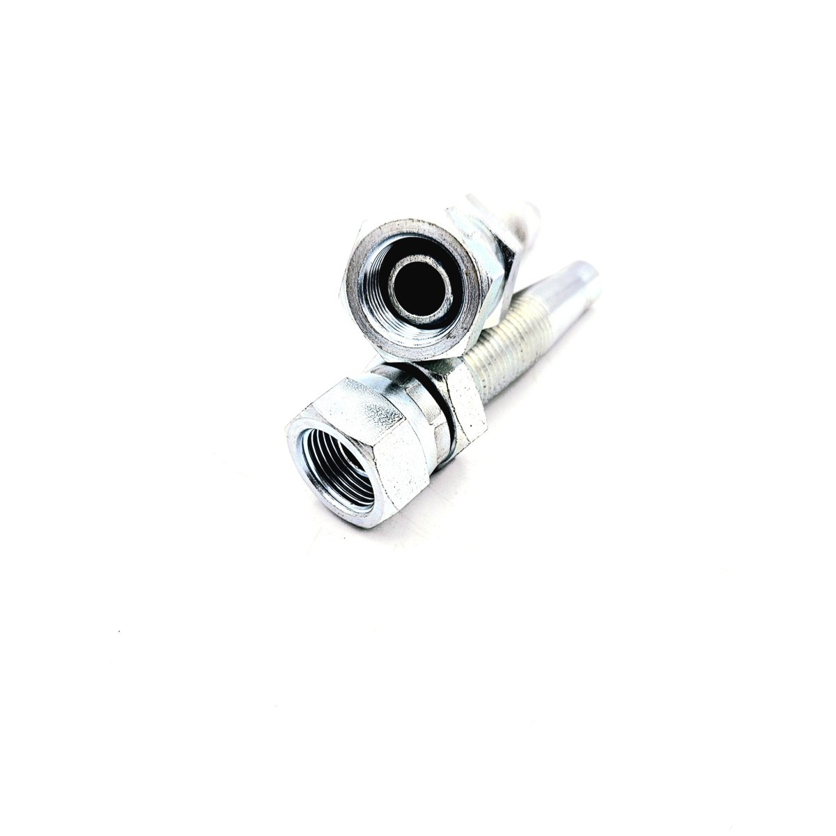 Kit Réparation Tuyaux Hydrauliques 2 Pièces - Raccords Réutilisables 1/4 Pouce - Pour Flexibles 2 Fils