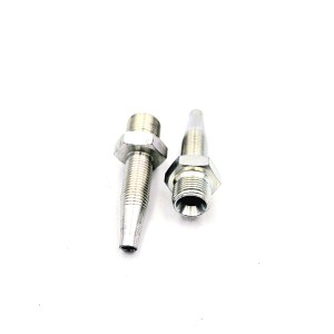 Embout à visser mâle BSP pour tuyau flexible hydraulique 1SN 2SN
